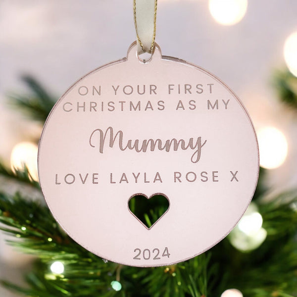 To fashion mummy on my first christmas