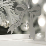 Ribbon & Bow Personalised Christmas Tree Decoration