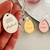 Easter Egg Personalised Drinks Charms