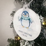 Children's Christmas Personalised Tree Decoration