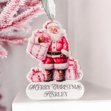 Children's Father Christmas Personalised Holiday Ornament