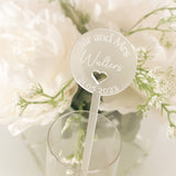 Frosted Acrylic Wedding Accessories