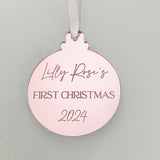 Baby's 1st Christmas Baubles