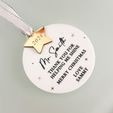 Personalised Teacher Luxury Christmas Gift