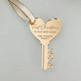 Personalised First Christmas Key Decoration