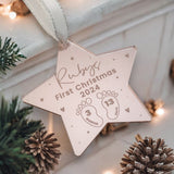 Baby's First Christmas Personalised Gift