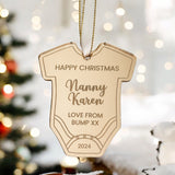 Baby Announcement Nanny Christmas Gift