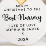 Personalised Best Nursey Christmas Gifts