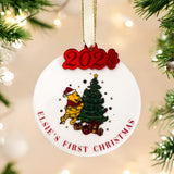 Baby's 1st Christmas Personalised Bauble