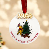 Baby's First Christmas Personalised Bauble