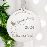 Family Keepsake Christmas Bauble