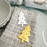 Luxury Christmas Tree Party Place Cards