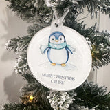 Children's Personalised Christmas Bauble