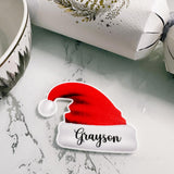 Santa Hat Christmas Party Place Cards