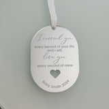 Baby Loss Remembrance Personalised Keepsake Ornament