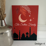 Ramadan Kareem Personalised A2 Welcome Sign