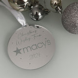 Customer Customised Baubles