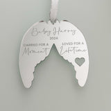 Pregnancy Loss Christmas Bauble Keepsake