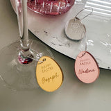 Happy Easter Personalised Party Drinks Charms