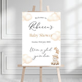 Baby Shower Personalised Welcome Sign