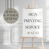 Print Your Own Artwork/Business Sign