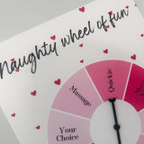 Valentine's Naughty Game, Personalised Rude Gift for Him