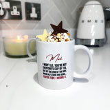 Nessa Personalised Valentine's Mug, Funny Present