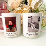 Nanny Mother's Day Mug, Personalised Keepsake Photo Gift