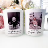 Nanny Mother's Day Mug, Personalised Photo Gift