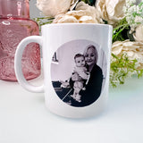 Happy 1st Mother's Day Nanny Mug, Personalised Photo Gift