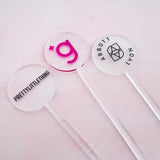 Business Events Personalised Drinks Stirrers