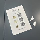 Retail, Salon, Events QR Codes Business Sign