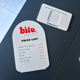 Stall, Stand, Shop, Salon, Restaurant, Pub, Café Price List 