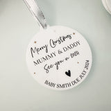 Baby Due Personalised Christmas Gift