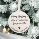 Mummy, Daddy To Be  Personalised Christmas Gift