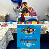 Children's Character Party Sign, Party Planners