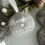 Grandma Remembrance Ornament