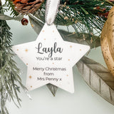 School Bauble Package, Children's Personalised PTA Christmas Baubles