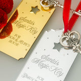 Children's Engraved Santa Key