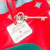 Personalised Engraved Children's Santa Keys