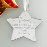 School Bauble Package, Children's Personalised, Engraved PTA Christmas Gift Ideas, Bulk Buy