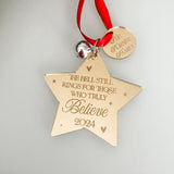 I Believe Personalised Children's Tree Decoration