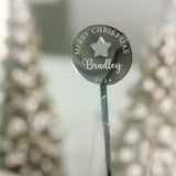 Engraved Christmas Party Engraved Drinks Stirrers