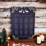 Christmas Party Business Table Plan