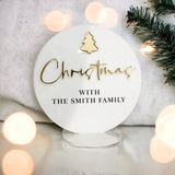 Luxury Personalised Family Christmas Decoration