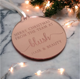 Business Gift Ideas - Corporate Christmas Baubles