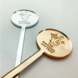 Luxury Business Logo Drinks Stirrers