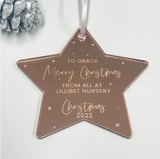 Bulk Buy Christmas Star Baubles For Schools