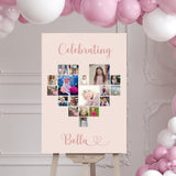 Personalised Photo Christening Sign