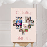 Personalised Photo Birthday Party Welcome Sign